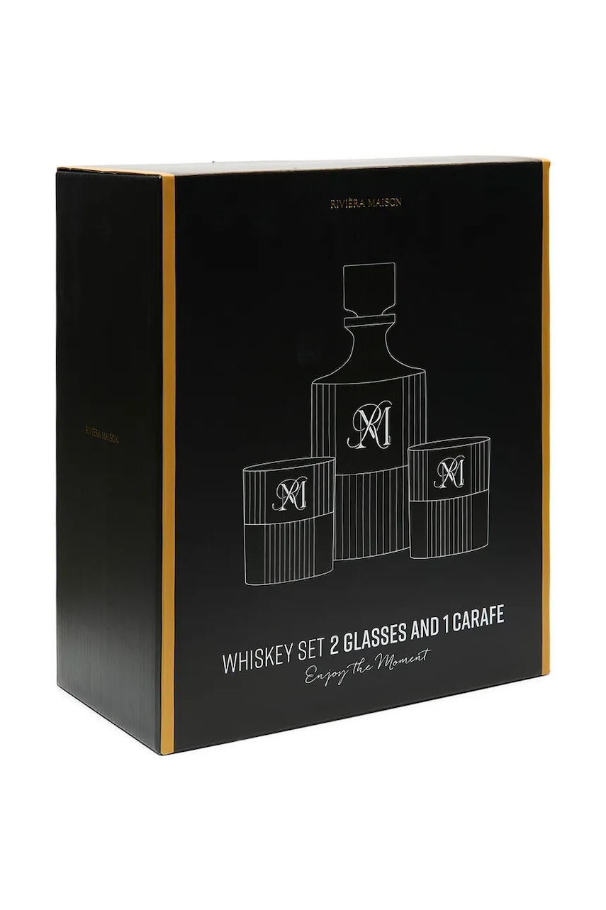 Riviera Maison pohár na whiskey zo skla