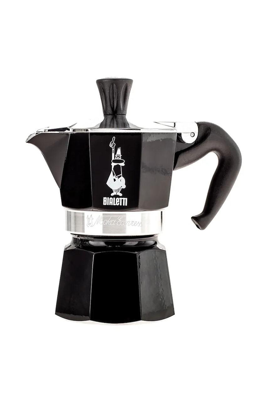 Bialetti ibric de cafea Moka Express 1 tz culoarea negru, 0 Bialetti ibric de cafea Moka Express 1 tz culoarea negru, 0