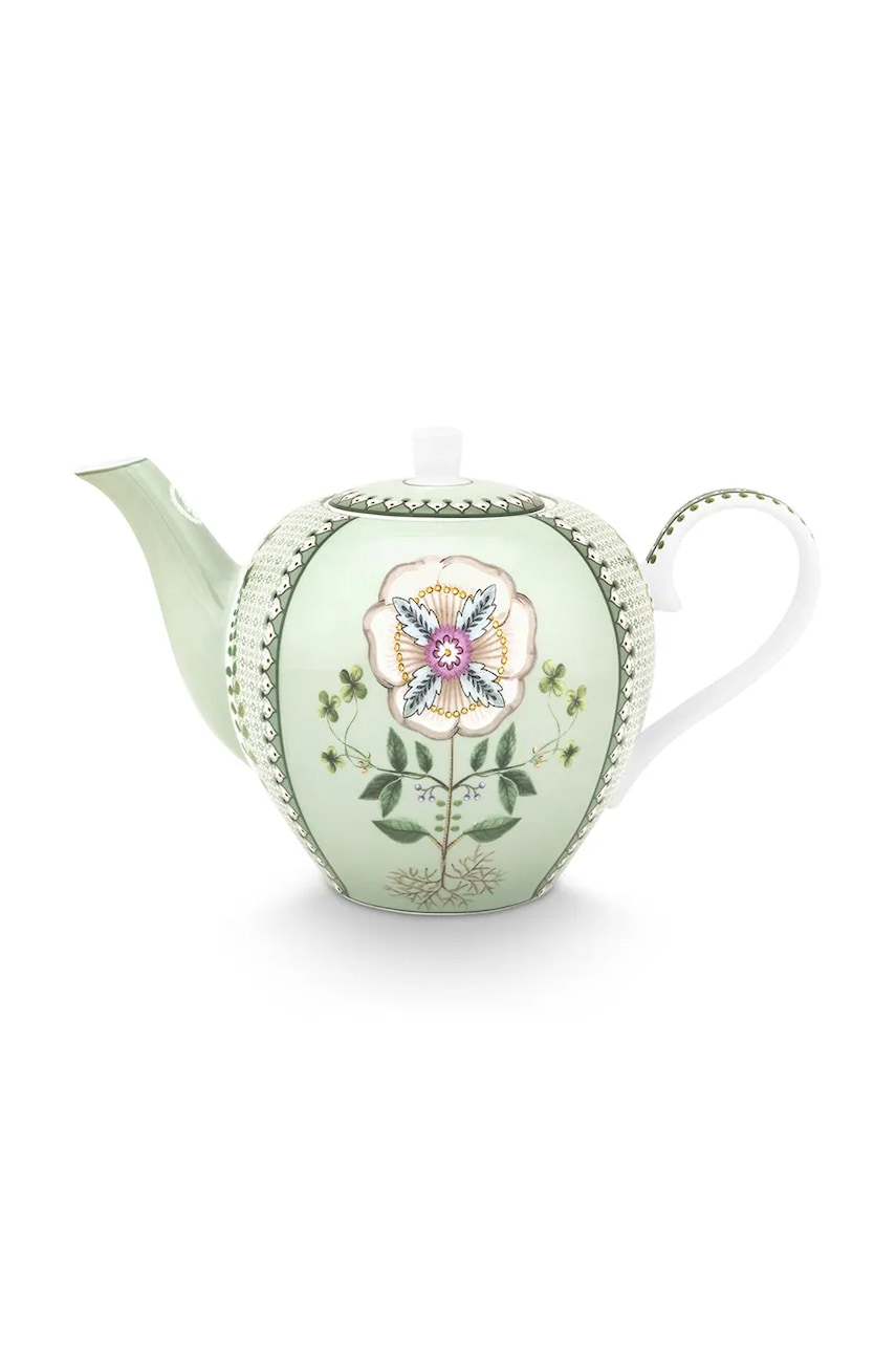 Pip Studio ceainic Lily&Lotus 1,6 L culoarea verde