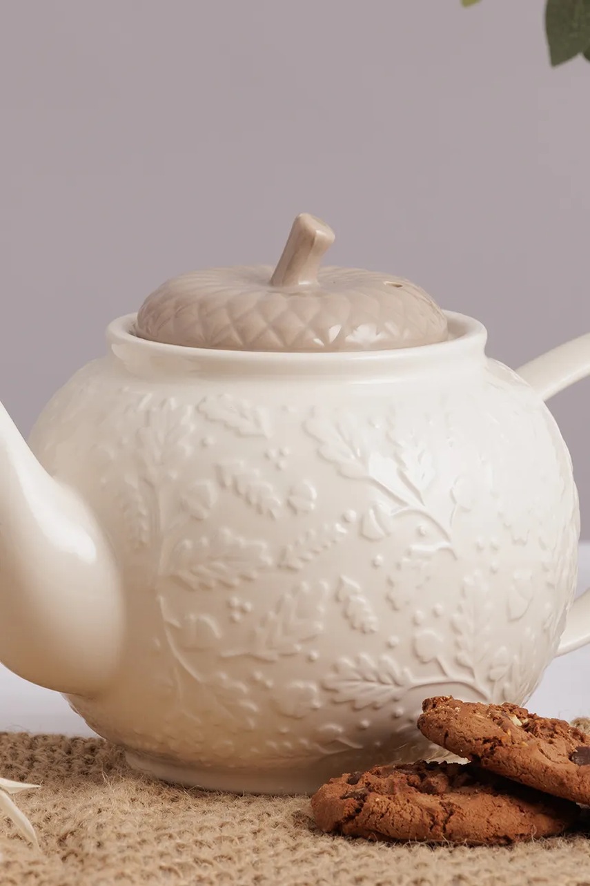 Τσαγιέρα Price & Kensington 1,1 L χρώμα: άσπρο φωτογραφία