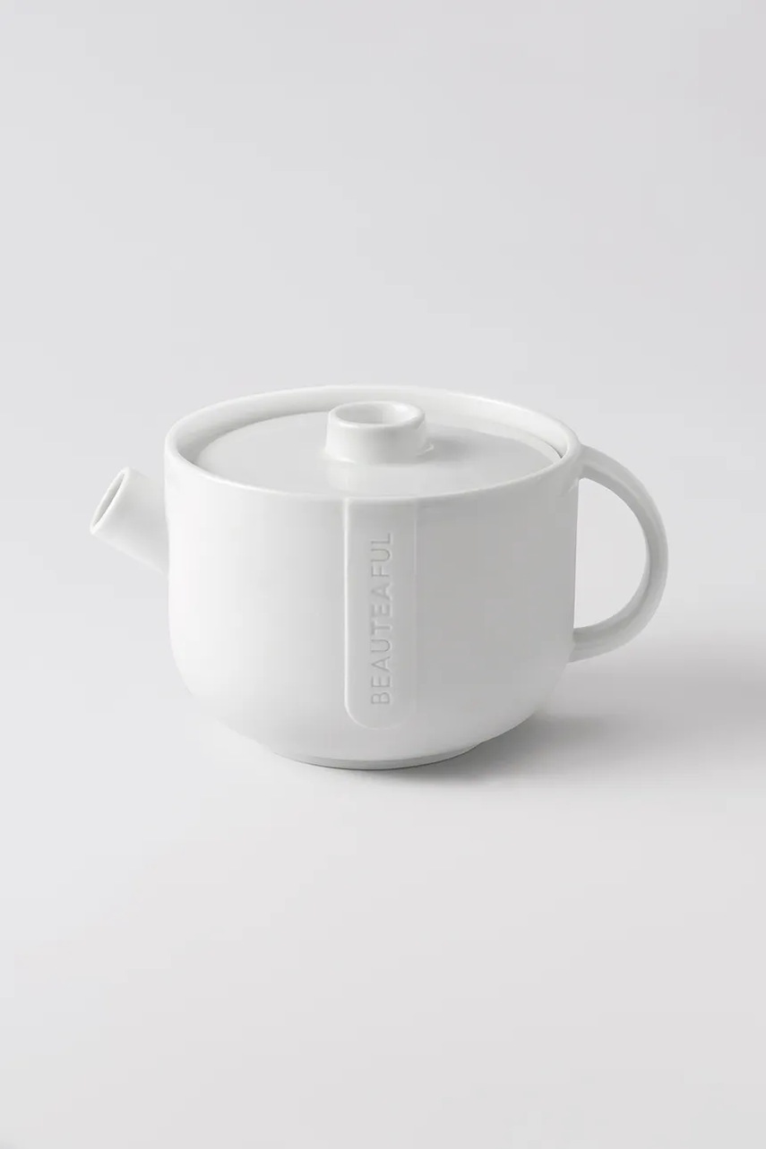 Levně Konvice na čaj Raeder Cozy Time 450 ml bílá barva