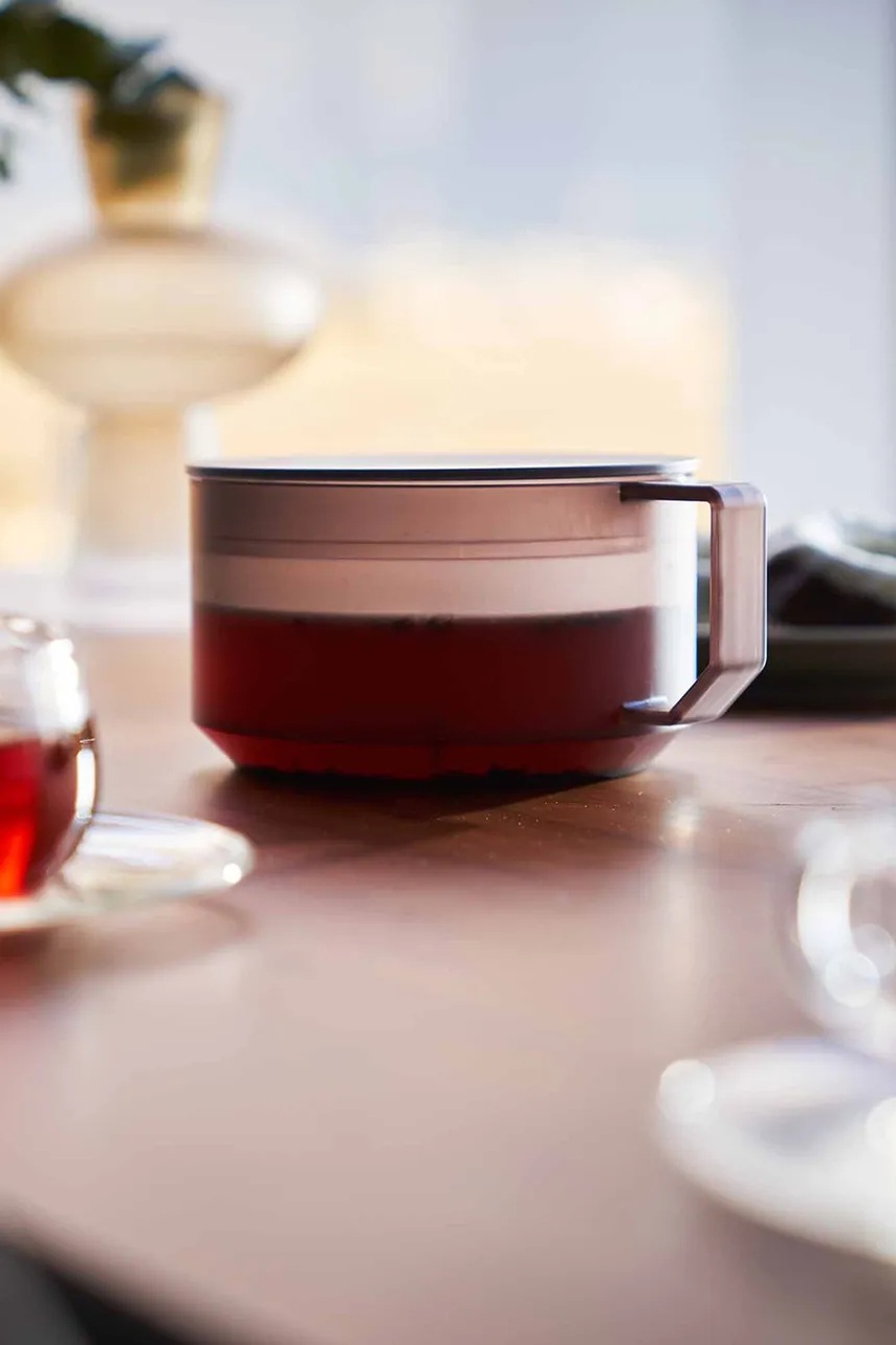 Yamazaki κανάτα για τσάι από πλαστικό 13,2 x 17,6 x 7,9 cm φωτογραφία