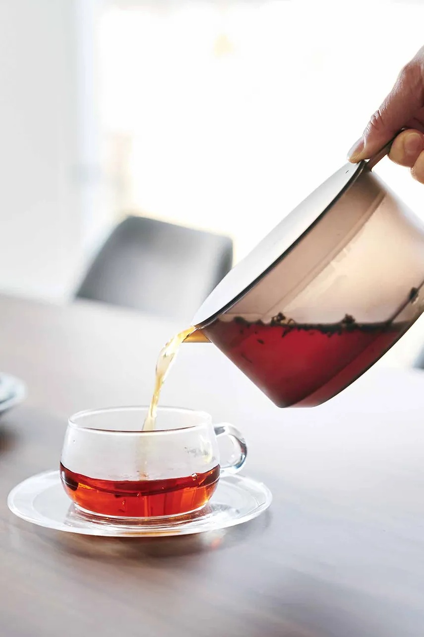 Yamazaki κανάτα για τσάι από πλαστικό 13,2 x 17,6 x 7,9 cm φωτογραφία