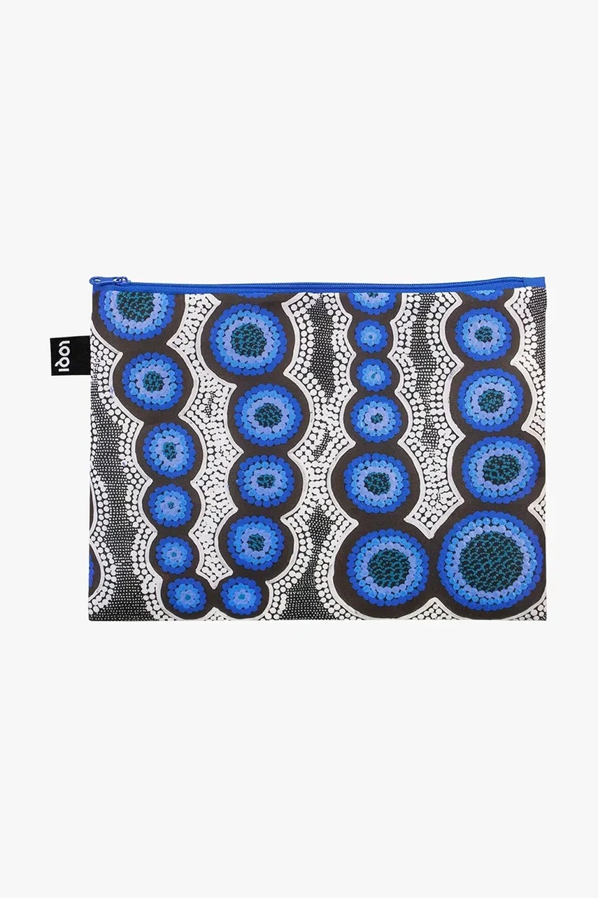 Σετ τσαντάκια LOQI Lewis 3-pack χρώμα: πολύχρωμο φωτογραφία