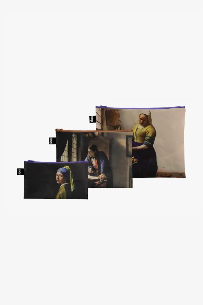 LOQI set de borsete Johannes Vermeer 3-pack LOQI set de borsete Johannes Vermeer 3-pack