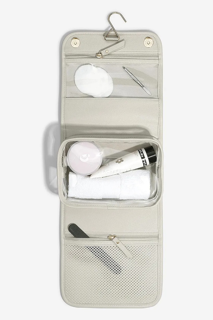 Stackers trusă cosmetică de călătorie culoarea bej, 0 Stackers trusă cosmetică de călătorie culoarea bej, 0