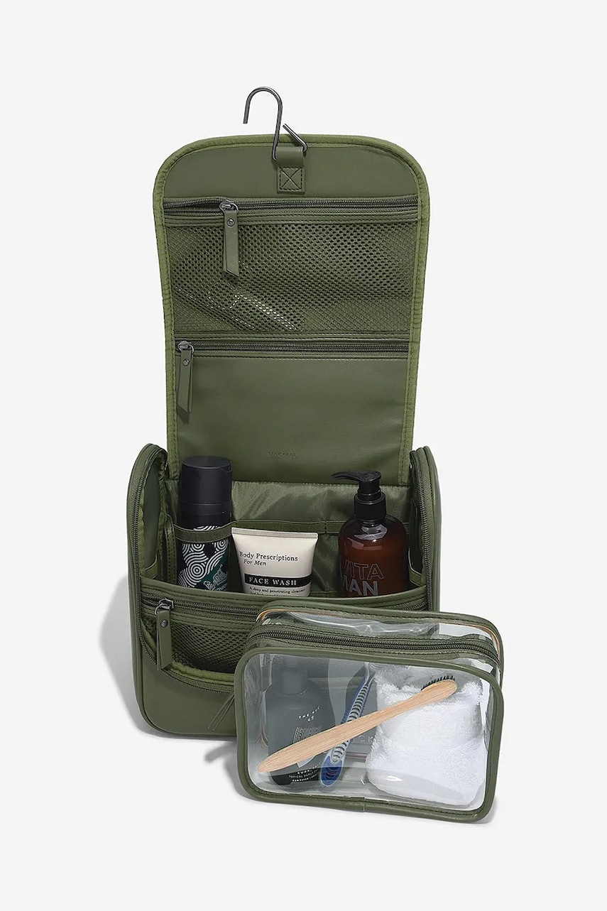 Stackers trusă cosmetică de călătorie 0 culoarea verde, 0 Stackers trusă cosmetică de călătorie 0 culoarea verde, 0