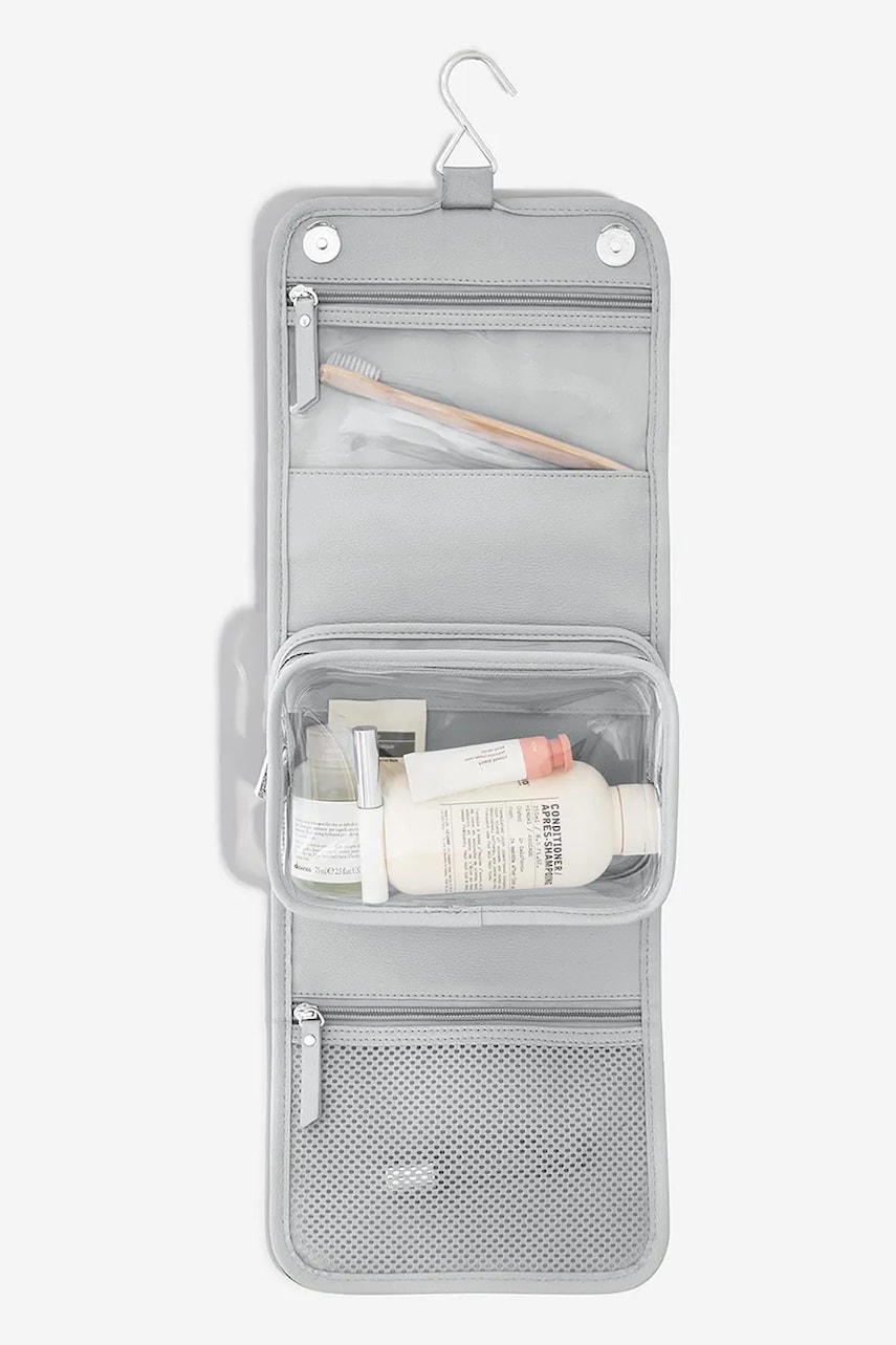Stackers trusă cosmetică de călătorie culoarea gri Stackers trusă cosmetică de călătorie culoarea gri