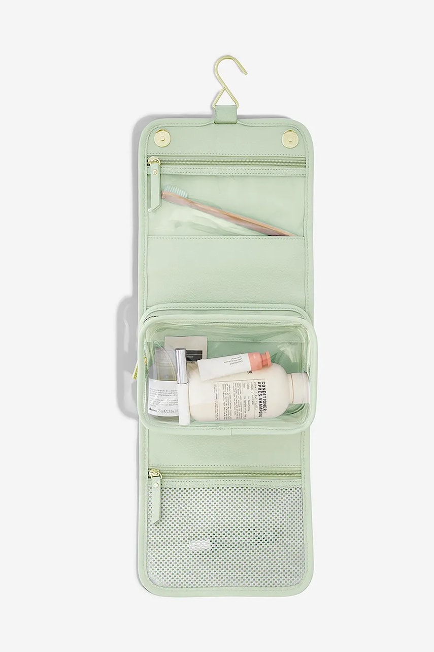 Stackers trusă cosmetică de călătorie culoarea verde, 0 Stackers trusă cosmetică de călătorie culoarea verde, 0