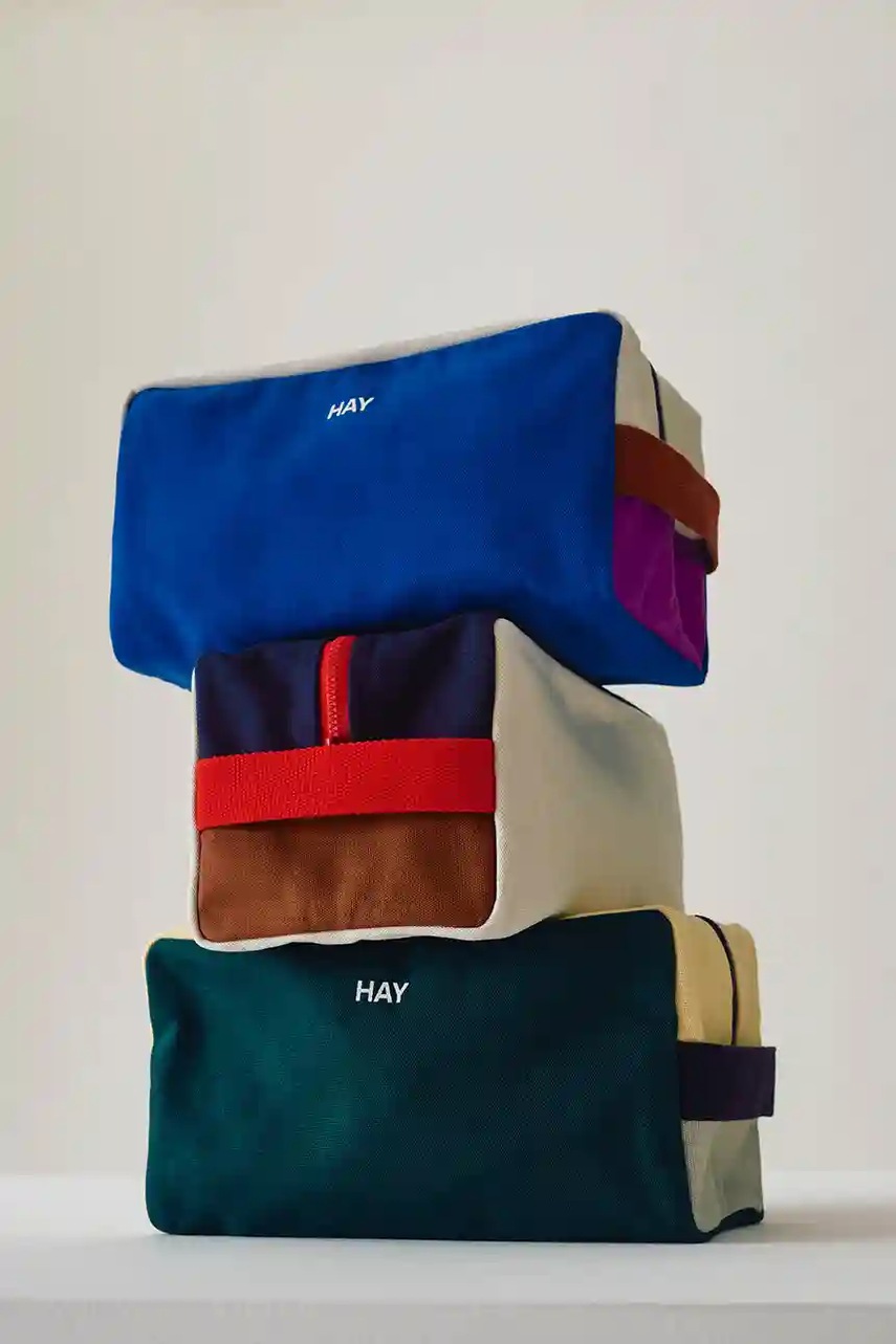 Νεσεσέρ καλλυντικών HAY Multi Wash Bag M/26 x 14 x 14 cm χρώμα: πράσινο φωτογραφία