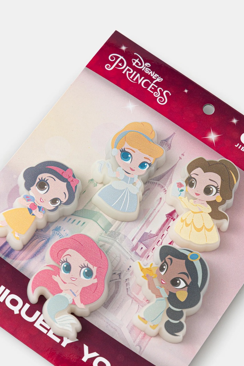 Детские значки для обуви Crocs Disney Princess LED 5pk 5 шт цвет розовый 10011267