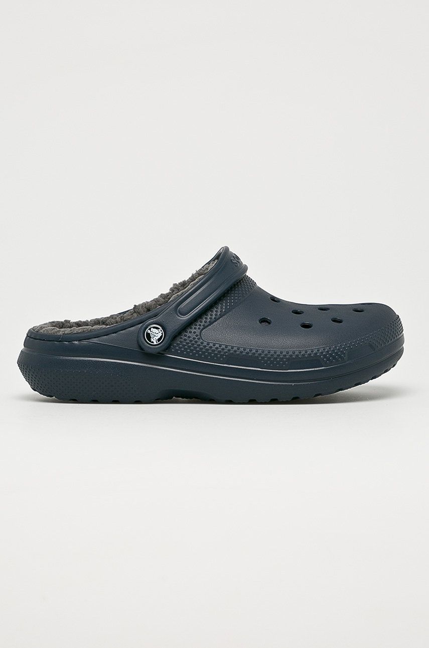 Crocs - Papuci 203591.CLASSIC.LINED-NAVY/CHARC