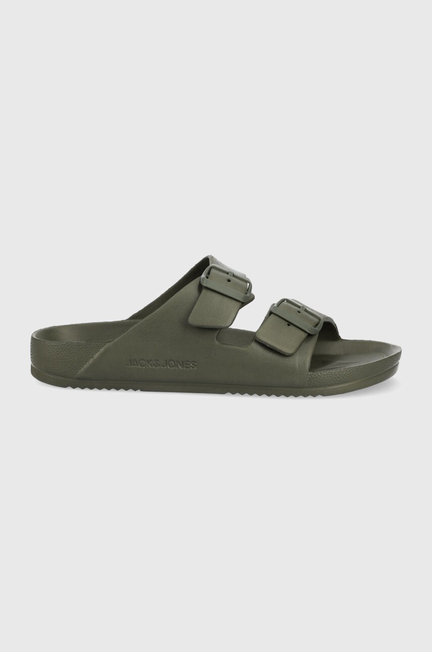 Jack & jones papuci barbati, culoarea verde