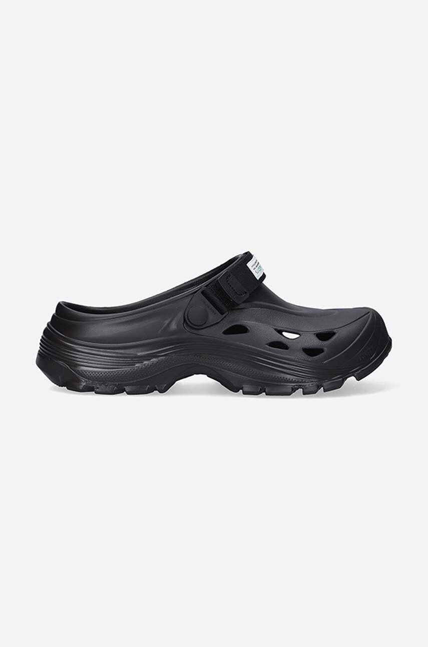 Suicoke papuci MOK bărbați, culoarea negru MOK-BLACK