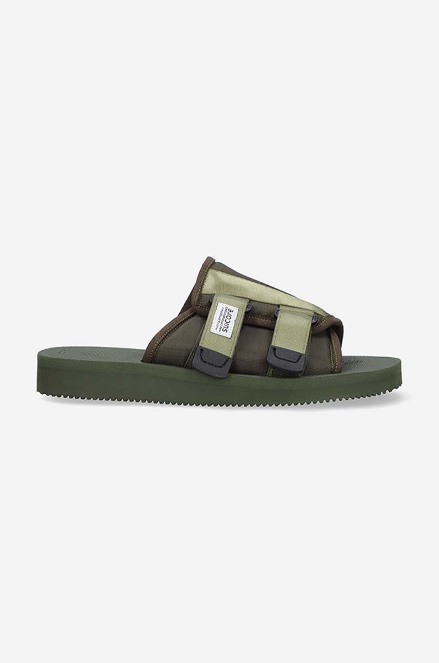 Suicoke papuci KAW-CAB culoarea verde KAW.CAB-WHITE