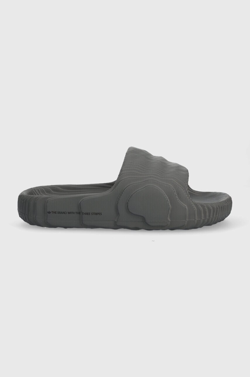 adidas papuci culoarea gri HP6522-grey