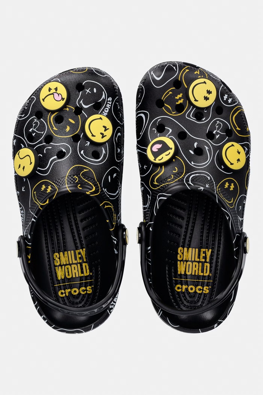 Šľapky Crocs Smiley Classic Clog