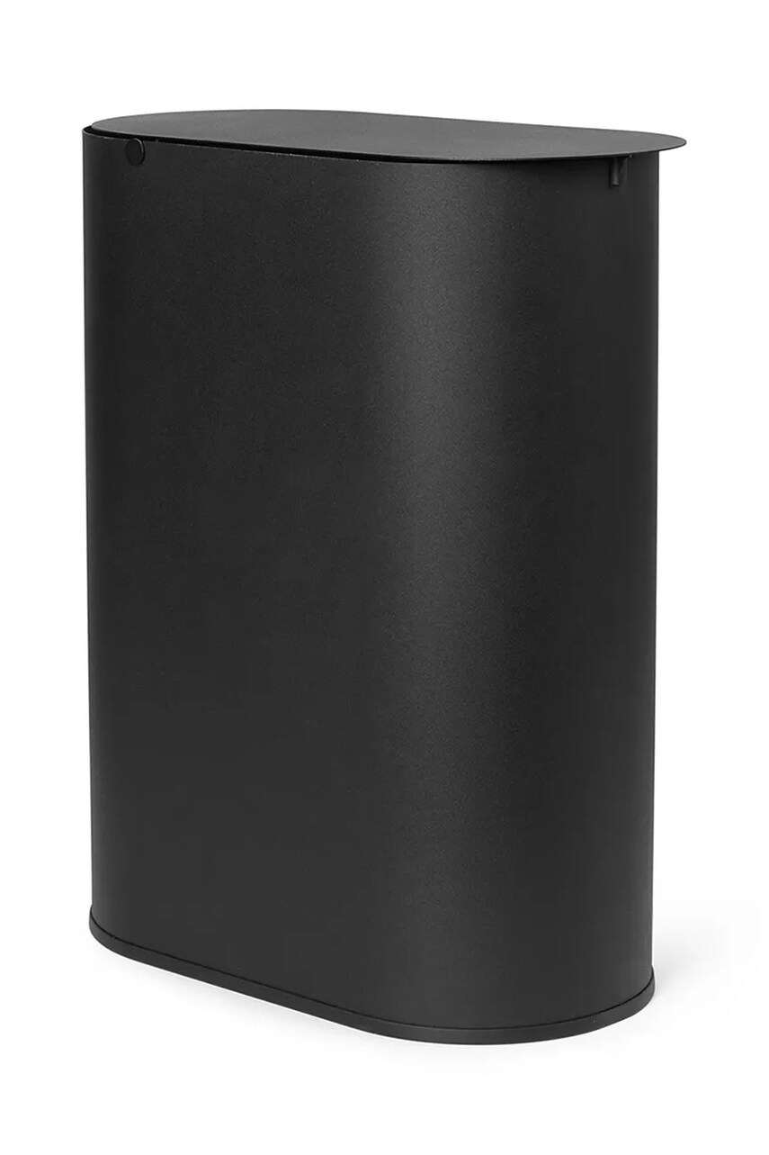 ferm LIVING cos de gunoi Enkel Bin 19 L culoarea negru