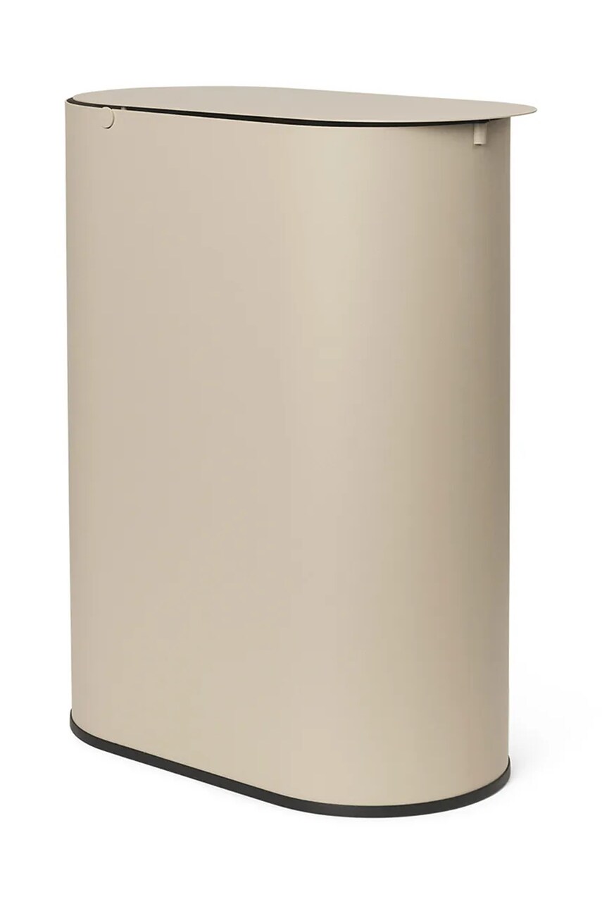 ferm LIVING cos de gunoi Enkel Bin 19 L culoarea bej