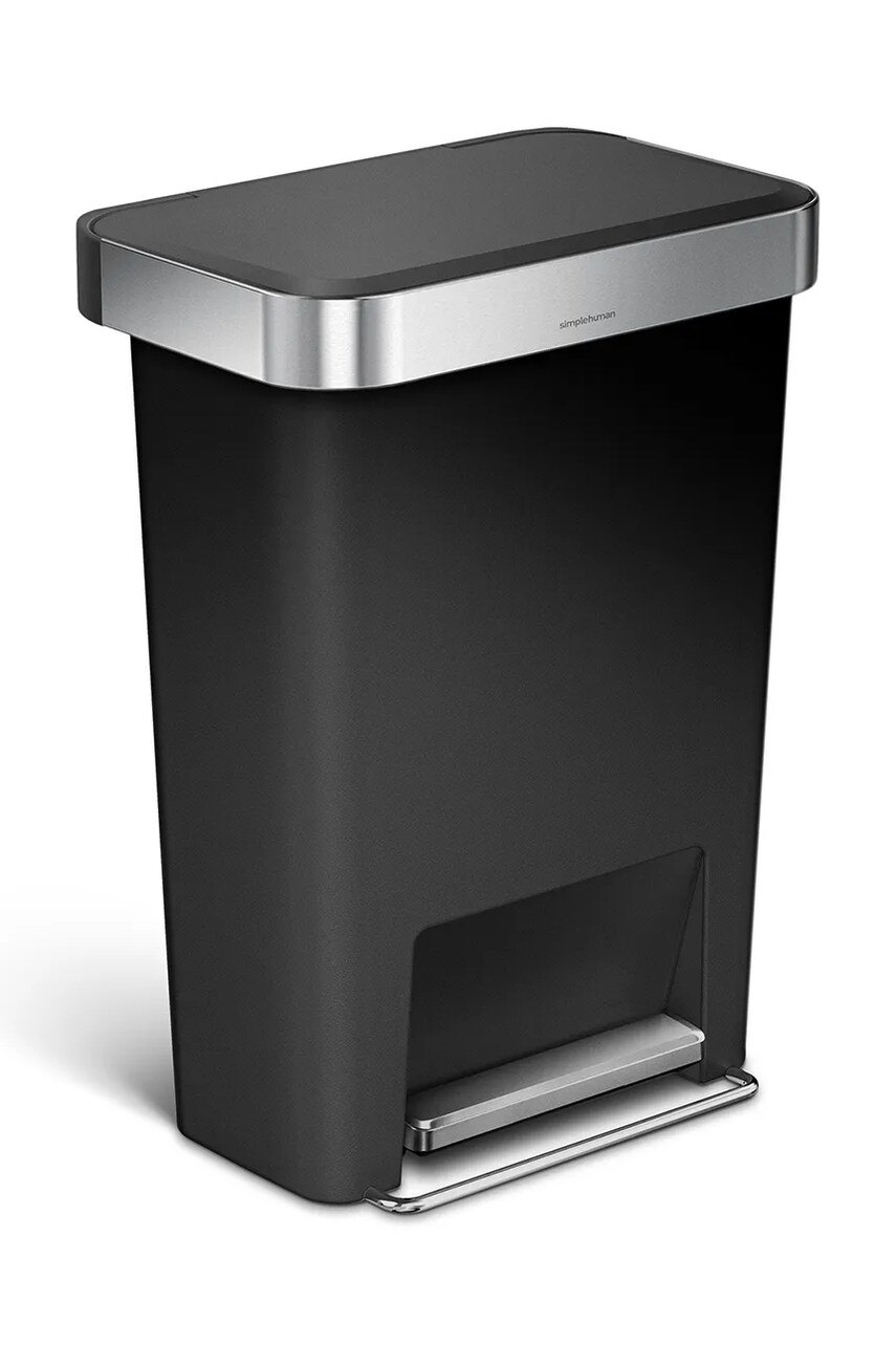 Simplehuman coș de gunoi 45 L culoarea negru