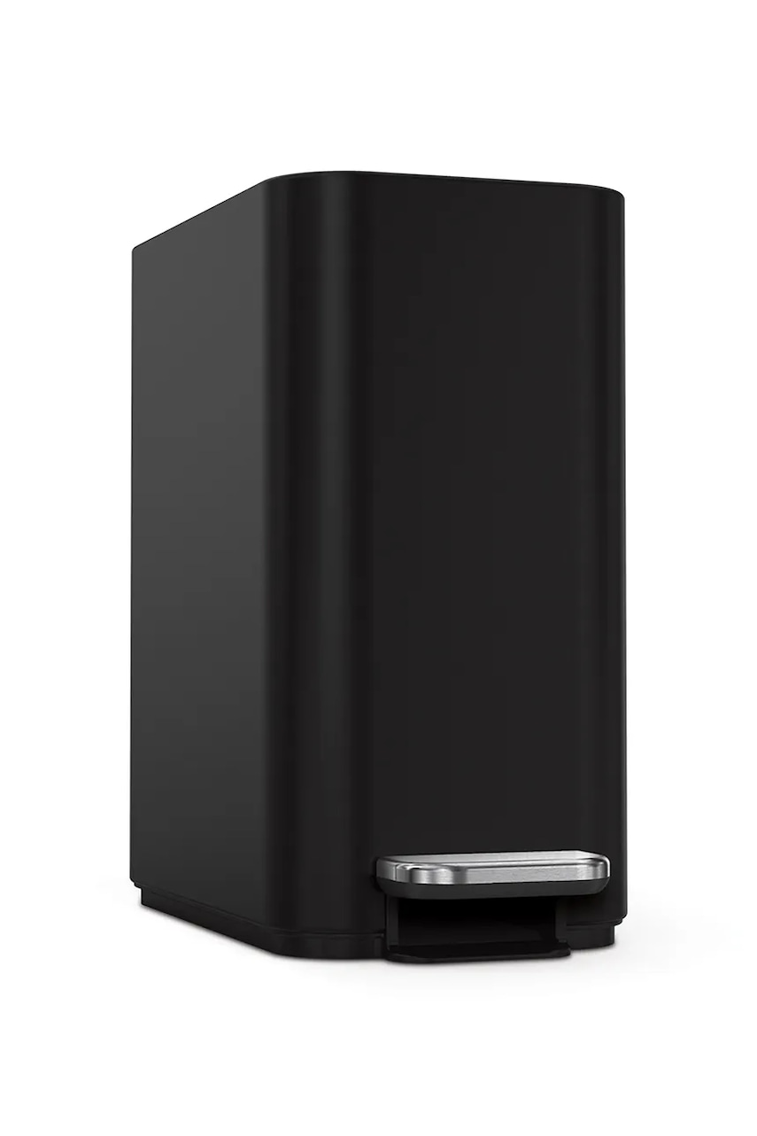 Simplehuman coș de gunoi Slim Step 5 L culoarea negru