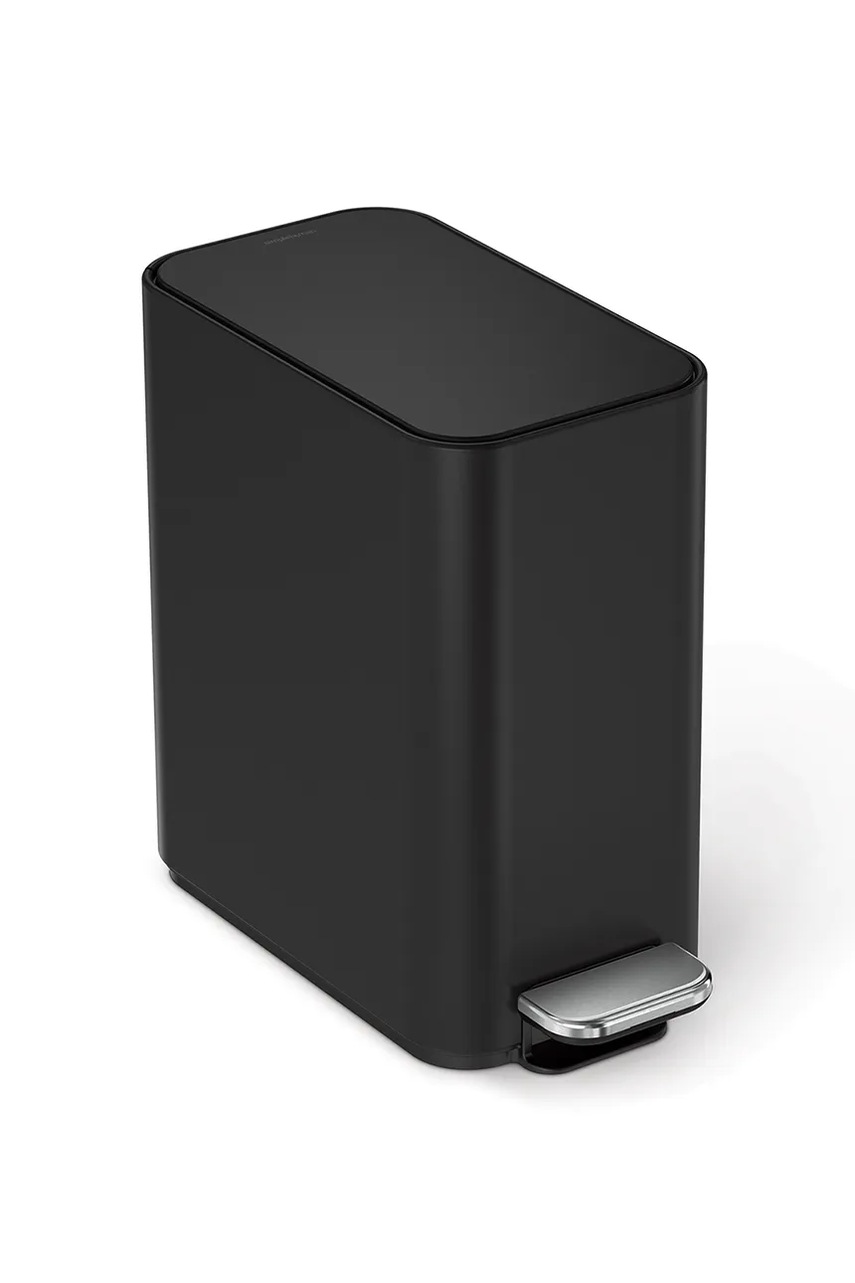 Κάδος σκουπιδιών Simplehuman Slim Step 5 L χρώμα: μαύρο φωτογραφία