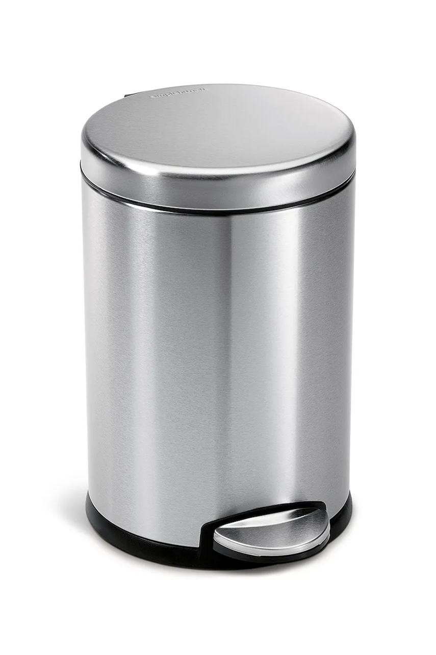 Levně Odpadkový koš Simplehuman 4,5 L šedá barva
