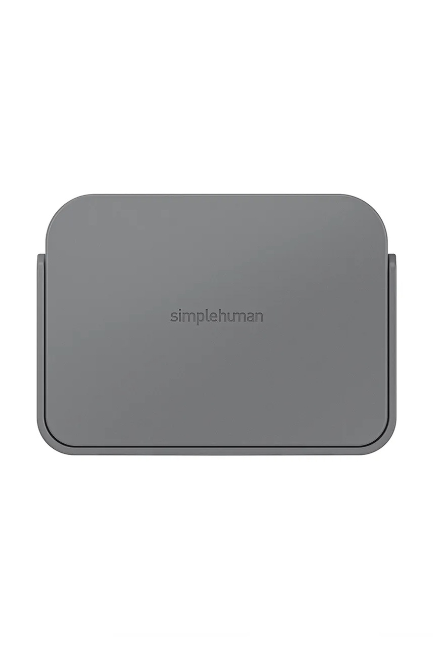 Simplehuman suport de perete pentru recipient de compost Compost Caddy 8 x 11 x 1,5 cm culoarea gri