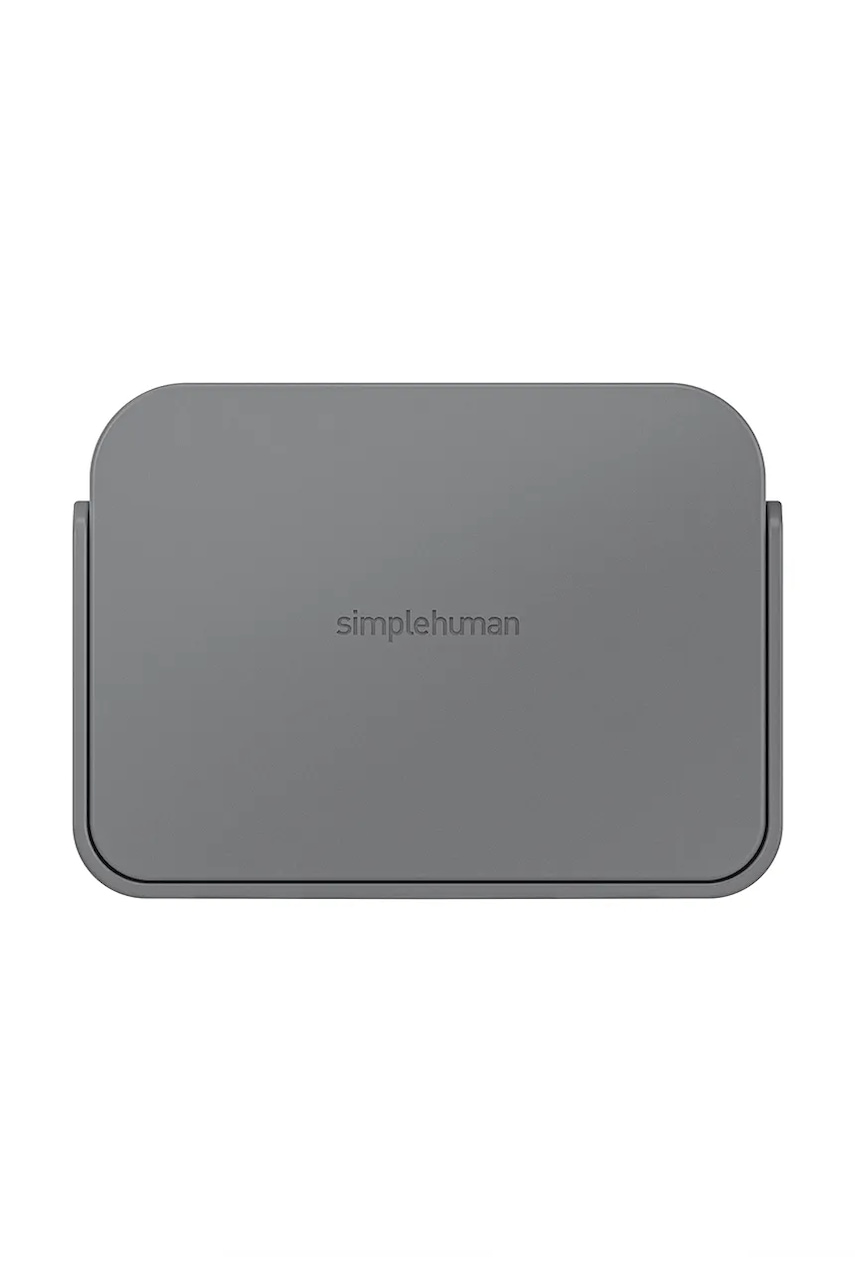 Simplehuman suport de perete pentru recipient de compost Compost Caddy 8 x 11 x 1,5 cm culoarea gri
