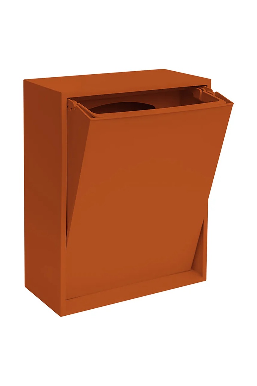 Επιτοίχιος κάδος απορριμμάτων ReCollector Recycling box 30 x 15 x 40 cm χρώμα: πορτοκαλί φωτογραφία
