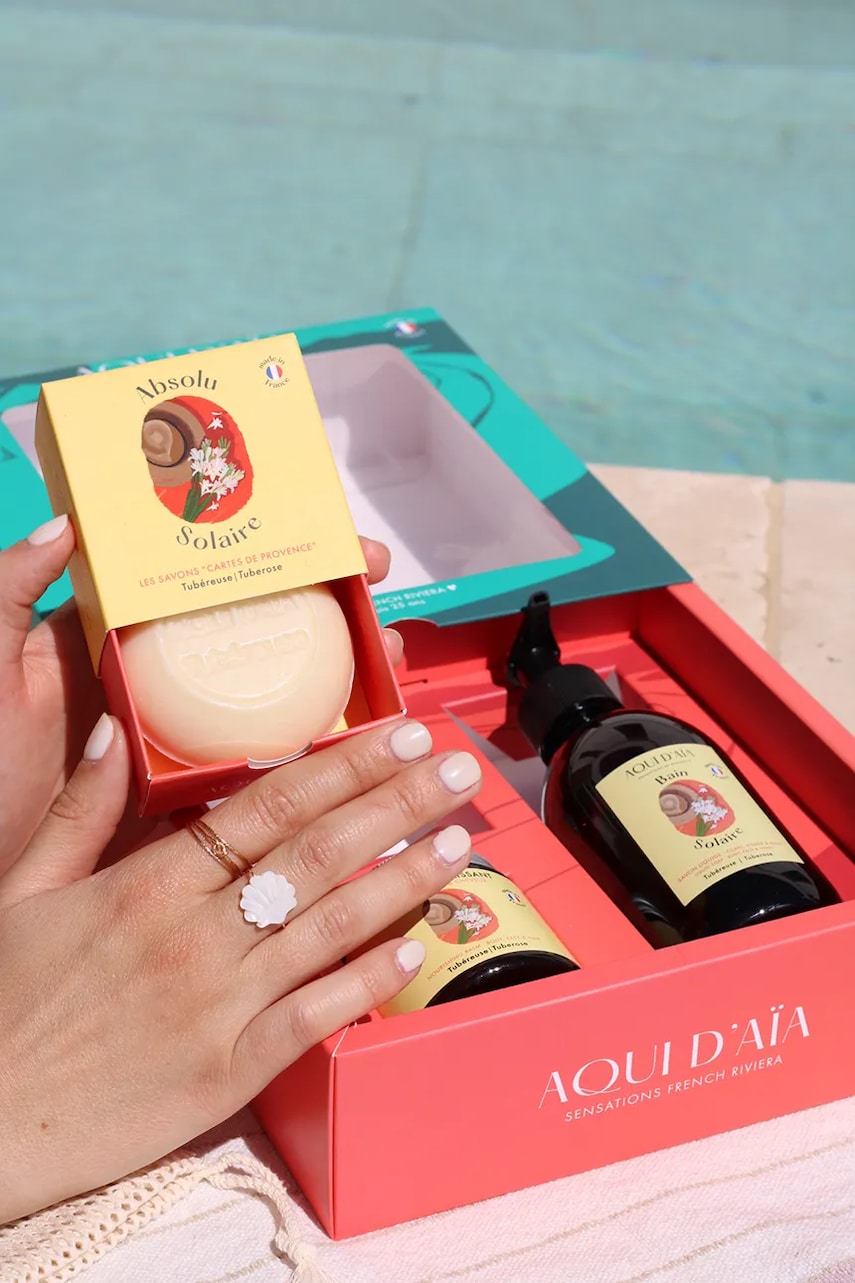 Aqui d'Aia set de cosmetice Gift set Tuberose 3-pack multicolor Aqui d'Aia set de cosmetice Gift set Tuberose 3-pack multicolor