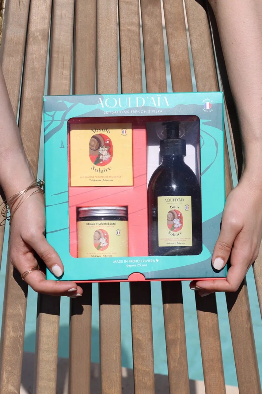 Σετ καλλυντικών Aqui d'Aia Gift set Tuberose 3-pack χρώμα: πολύχρωμο φωτογραφία