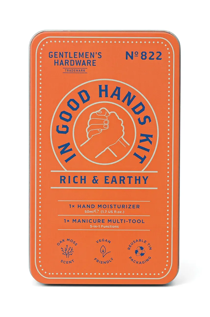 Дорожный набор для ухода за руками Gentlemens Hardware In Good Hands Kit цвет оранжевый Дорожный набор для ухода за руками Gentlemens Hardware In Good Hands Kit цвет оранжевый