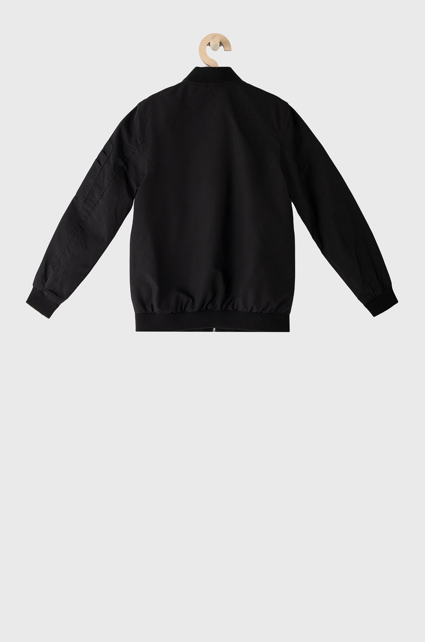 

Детская куртка-бомбер Jack & Jones цвет чёрный