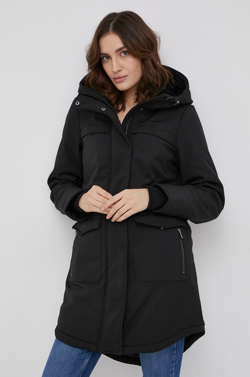 

Яке Only в черно с преходна изолация, Черен