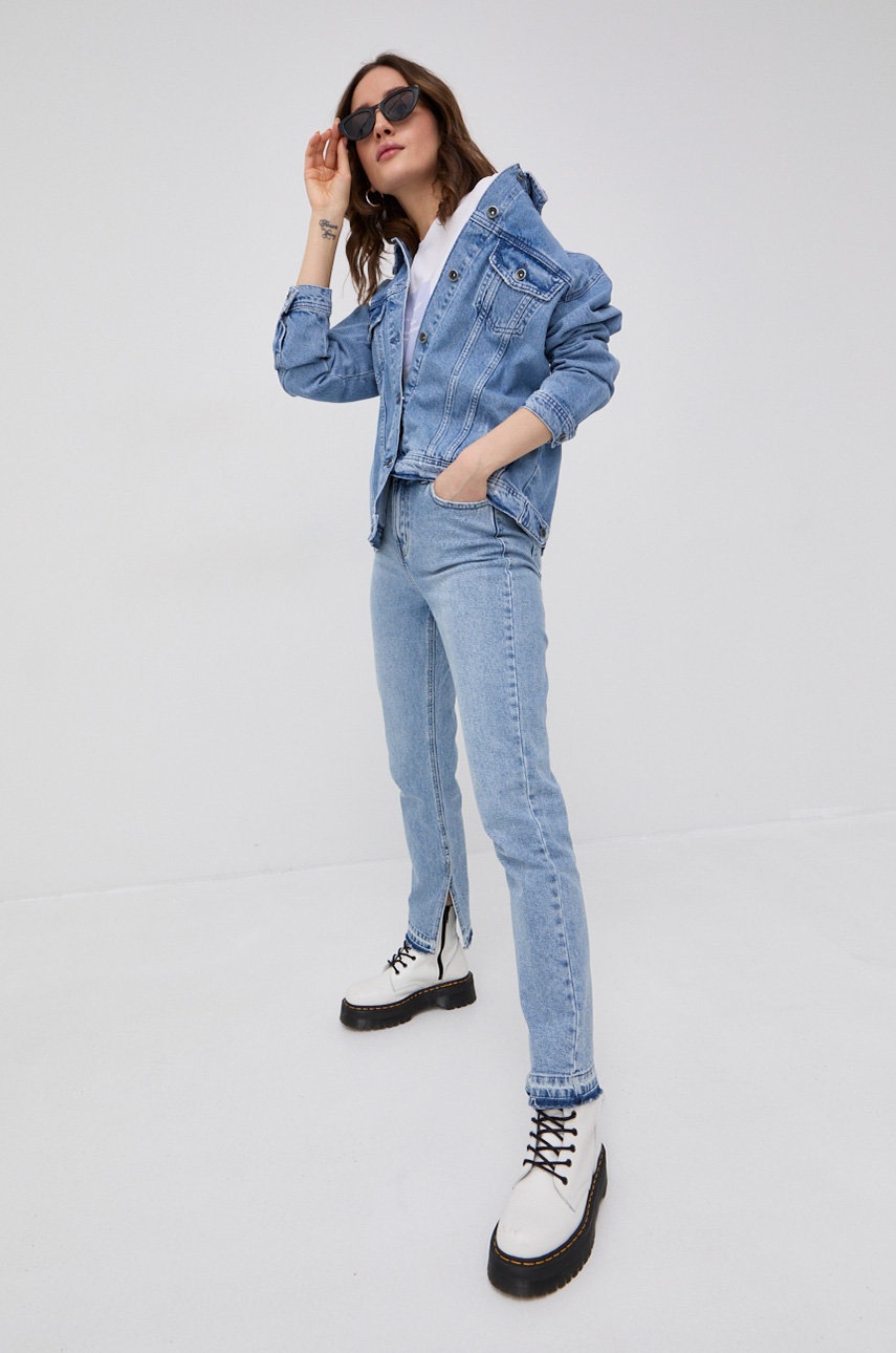 

Джинсова куртка Only жіноча перехідна oversize