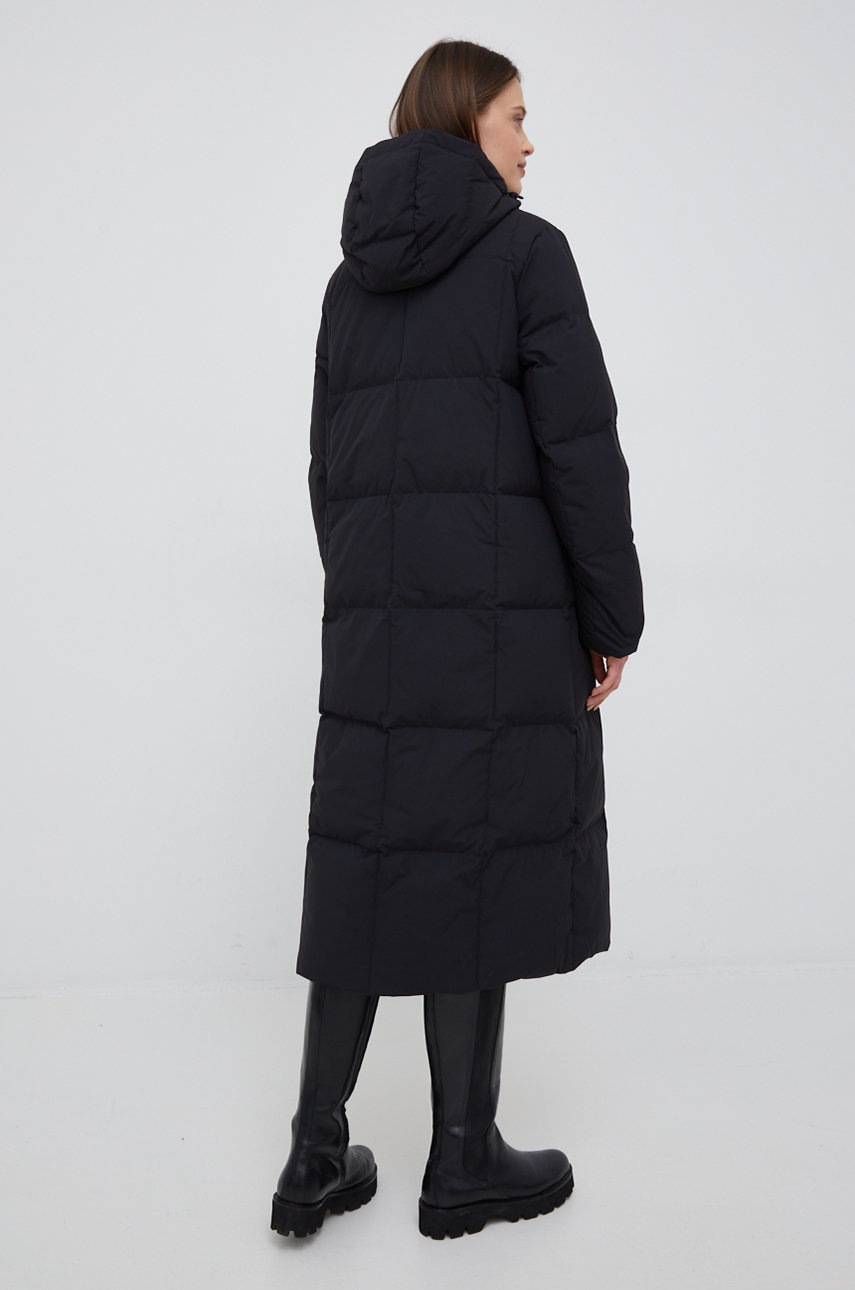 

Пухова куртка Selected Femme жіноча колір чорний зимова oversize