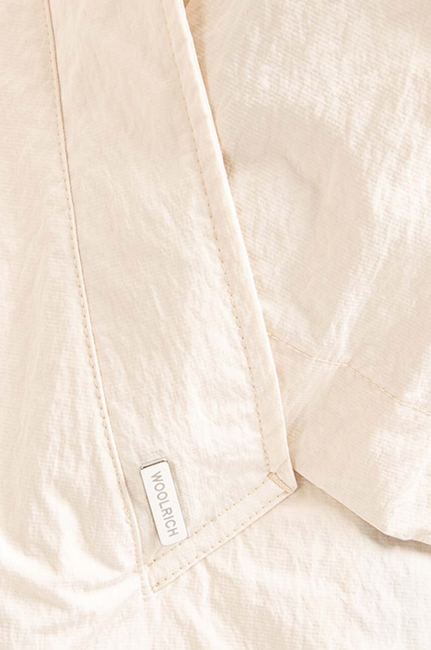 Woolrich parka Female Briar Long Lig damska kolor beżowy przejściowa CFWWOU0615FRUT2890-840