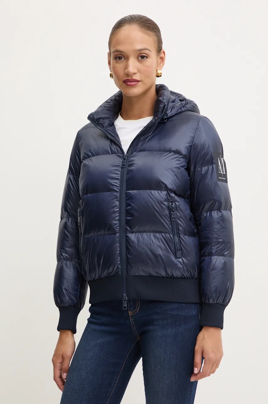 

Яке Armani Exchange в тъмносиньо зимен модел XW000228 AF10860, Тъмносин
