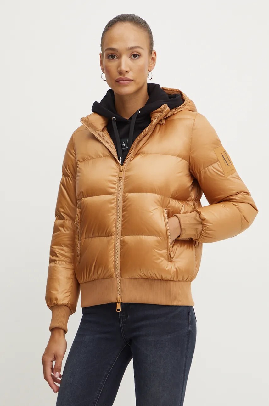 

Яке Armani Exchange в кафяво зимен модел XW000228 AF10860, Кафяв