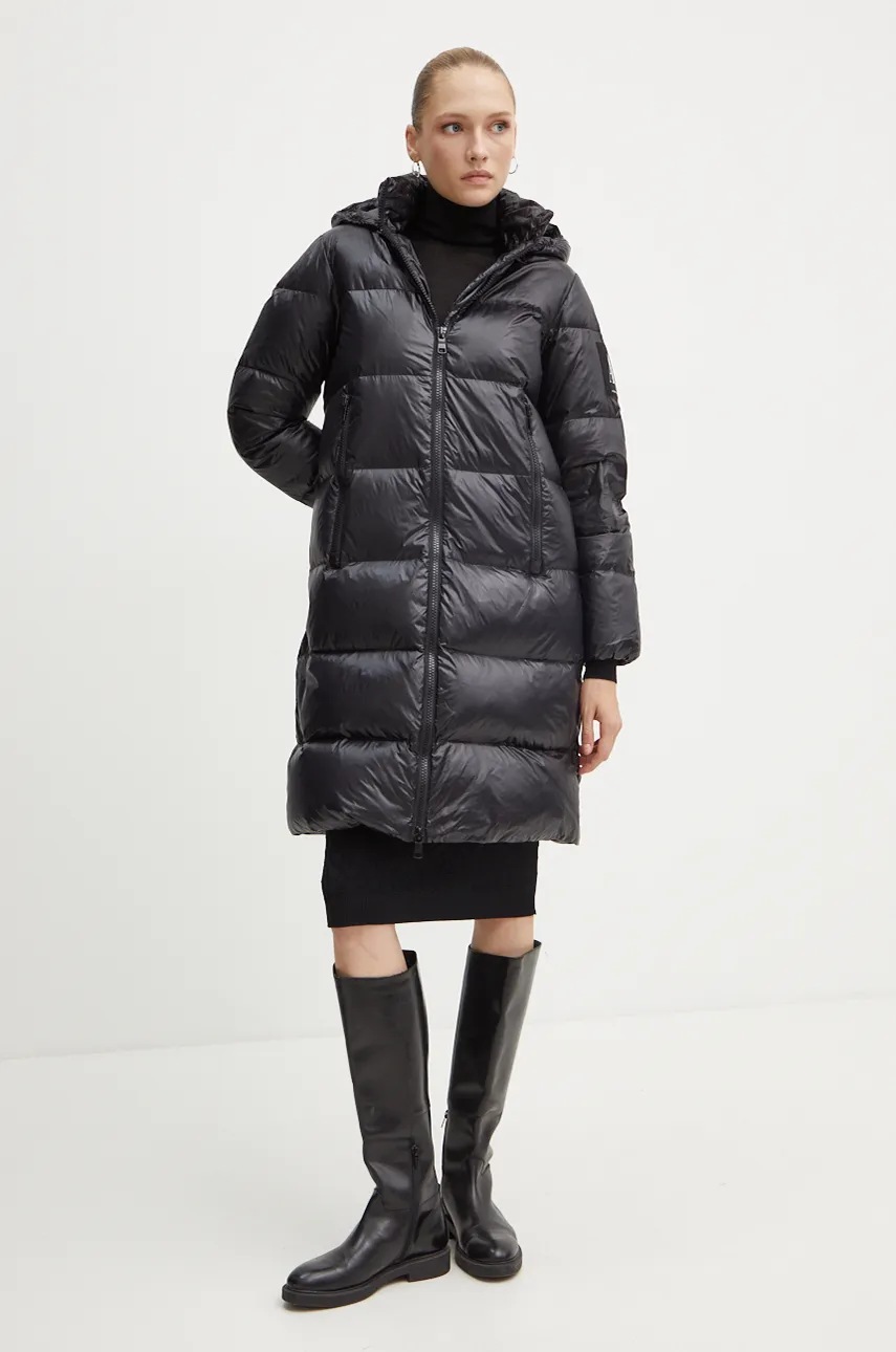 

Пухено яке Armani Exchange в черно зимен модел XW000251 AF10860, Черен