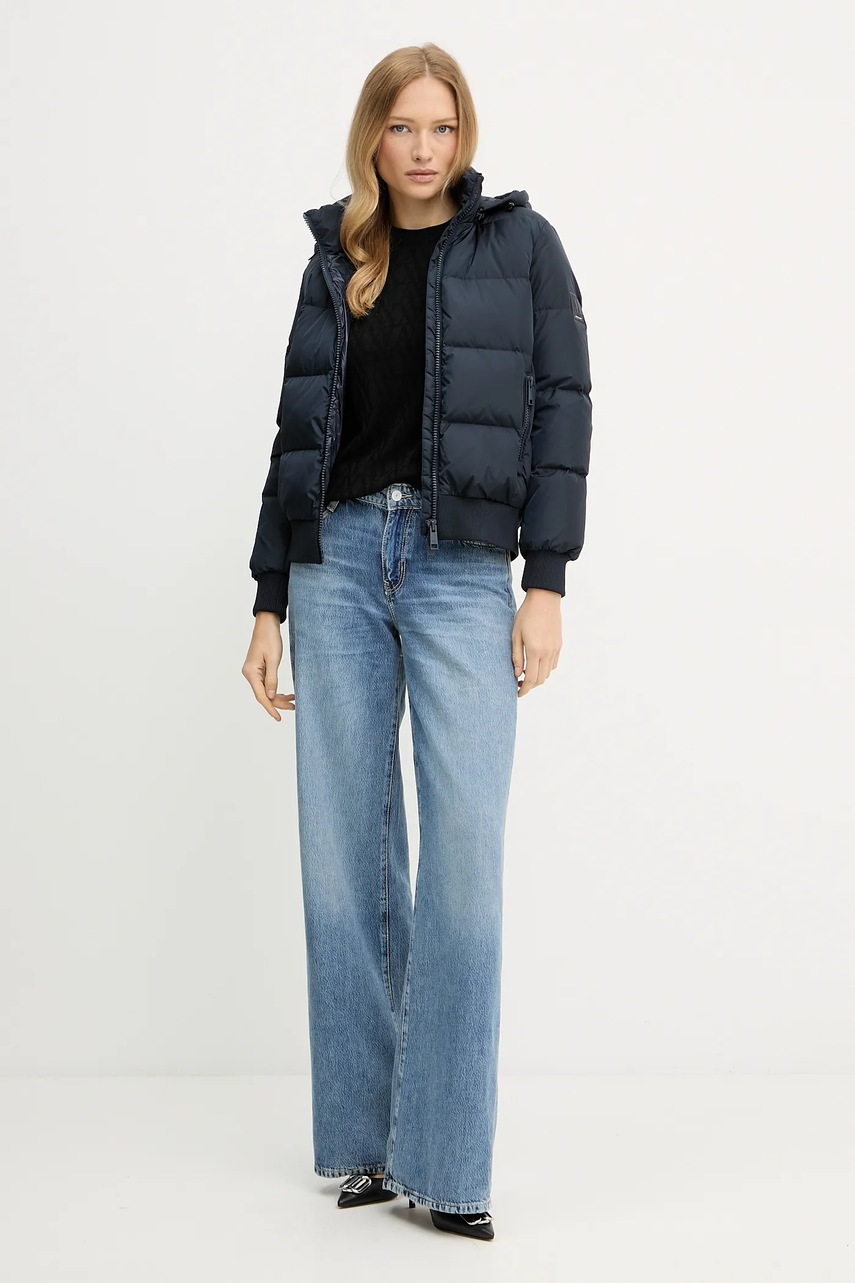 Пуховая куртка Armani Exchange цвет синий демисезонная XW000228 AF12286