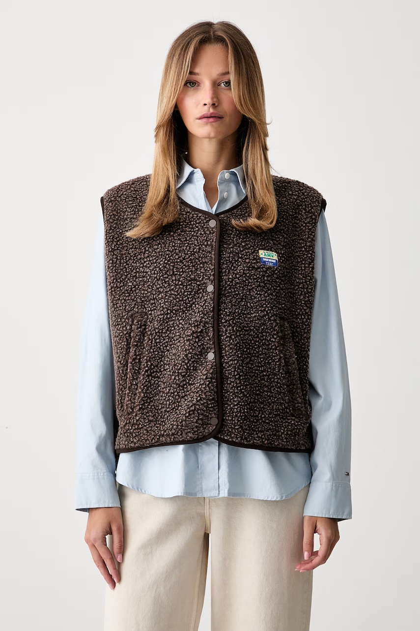 American Vintage bezrękawnik damski polarowy