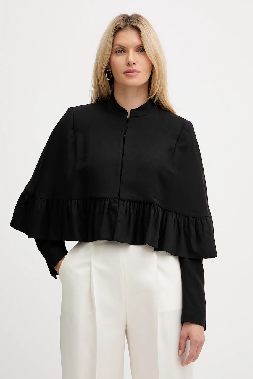 Μπλέιζερ με μίγμα μαλλιού Twinset