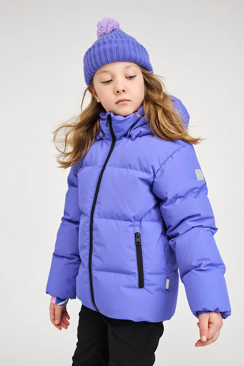Reima geacă copii Paimio culoarea violet, 5100282A