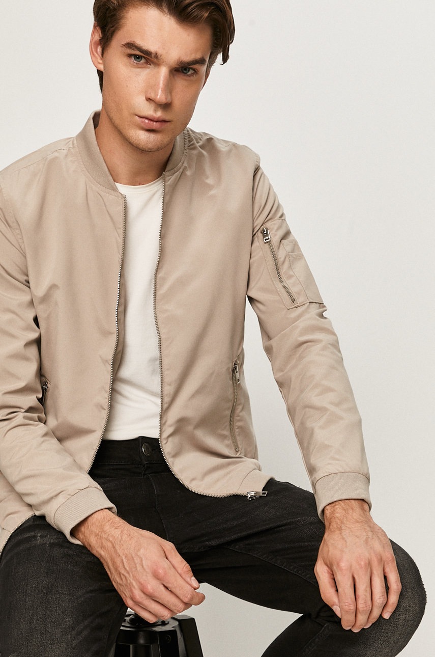 

Jack & Jones - Куртка-бомбер, Бежевый