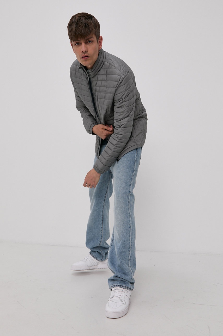 

Куртка Premium by Jack&Jones мужская цвет серый переходная