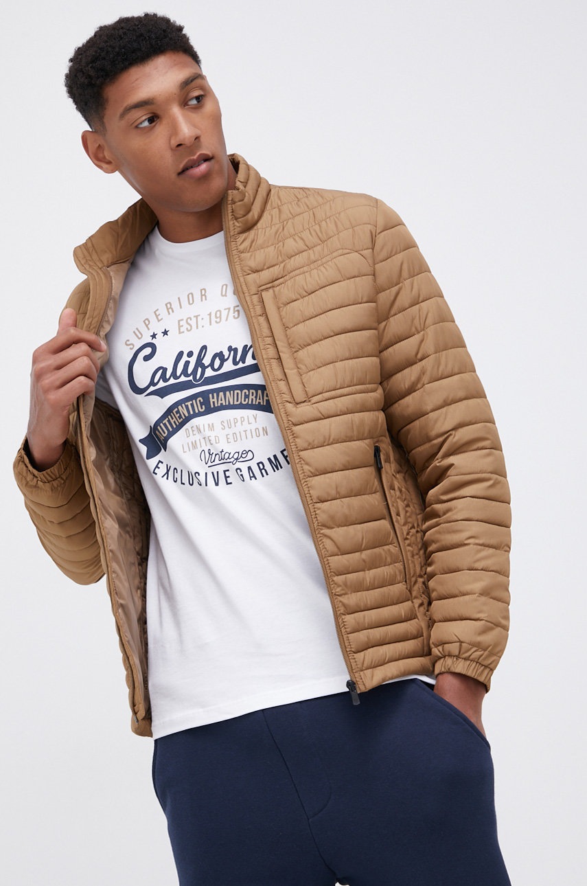 

Куртка Premium by Jack&Jones мужская цвет коричневый переходная