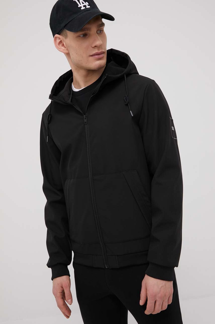 

Яке Jack & Jones мъжка в черно с преходна изолация, Черен