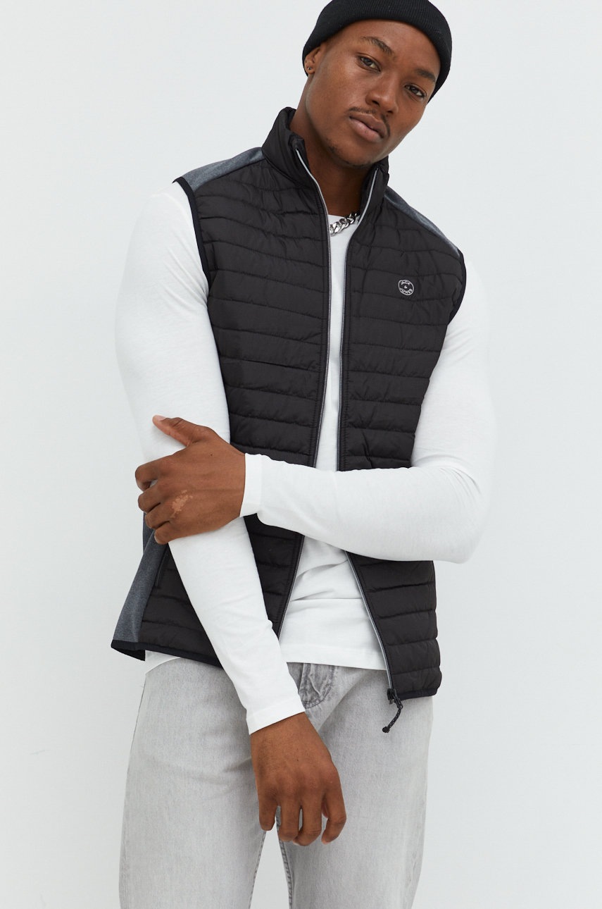 

Елек Jack & Jones мъжки в черно с преходна изолация, Черен